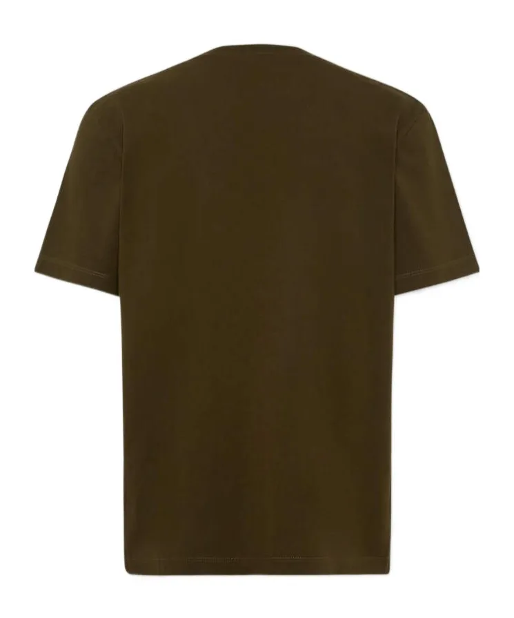Logo Embroidered Crewneck T-Shirt