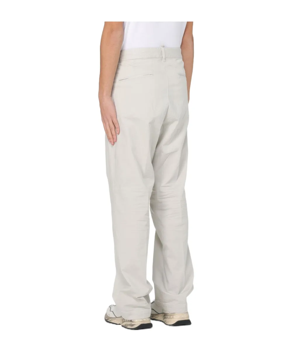 Logo-Printed Tailored Trousers