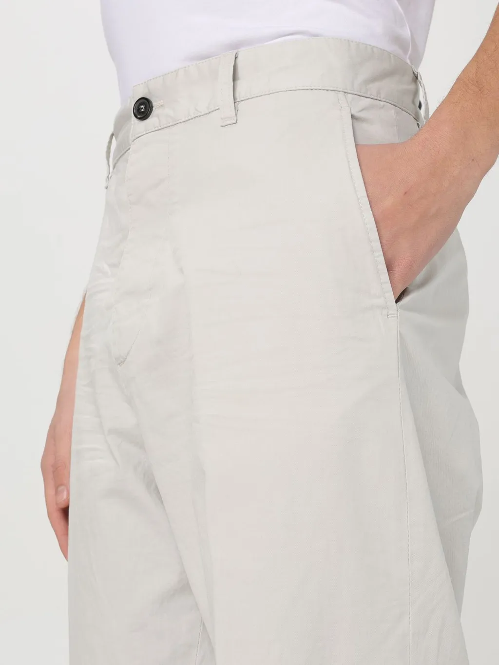Logo-Printed Tailored Trousers