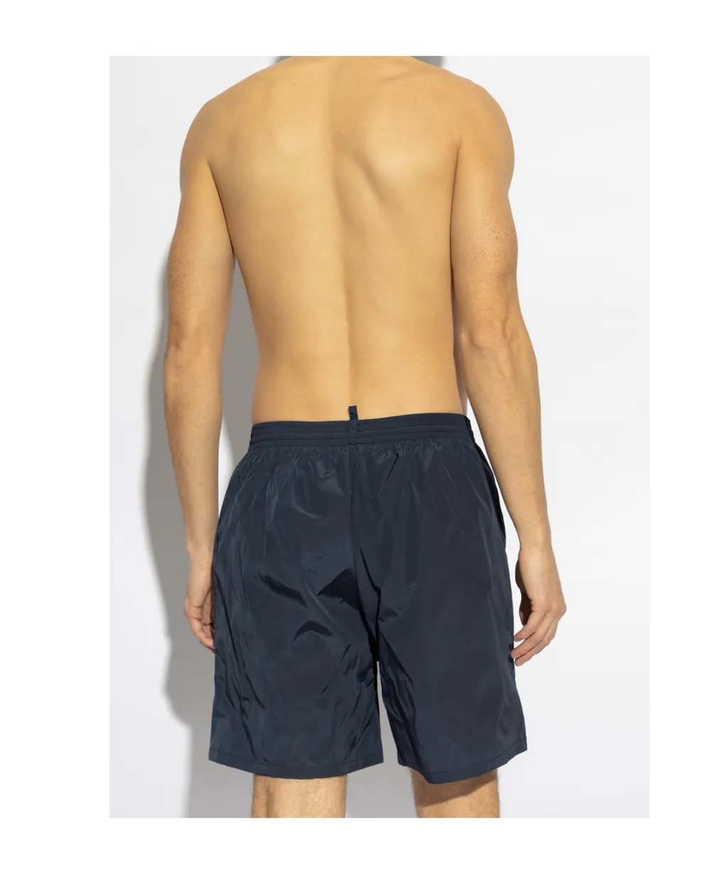 Elastic Waist Swimming Trunks