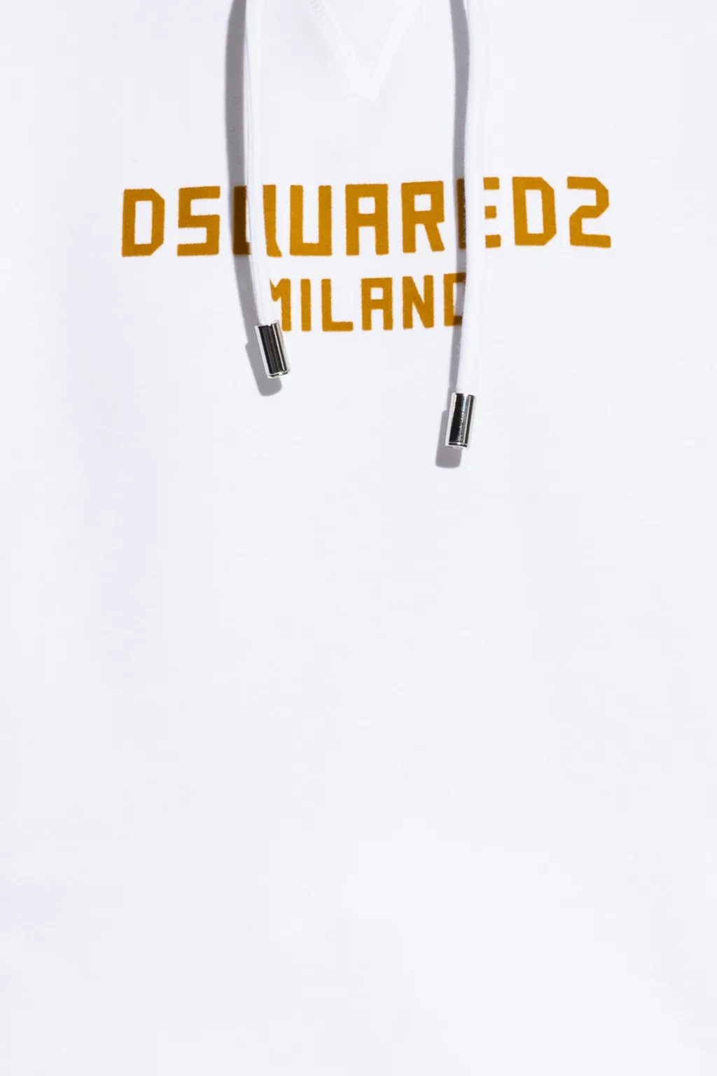 Logo Printed Drawstring Hoodie