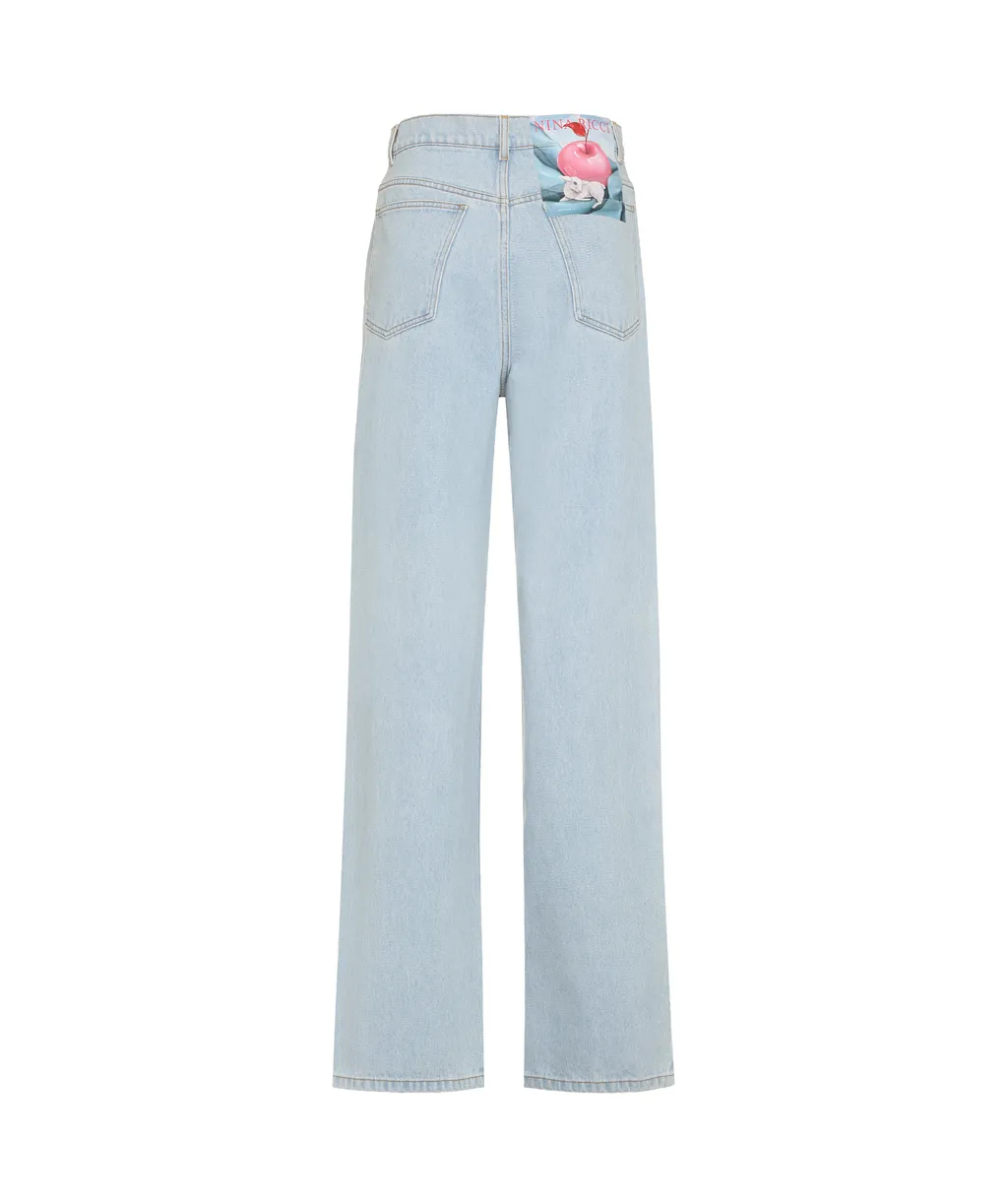 High-Rise Boyfriend Jeans