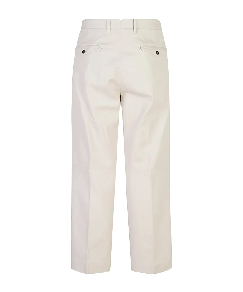 Belt-Loop Casual Pants