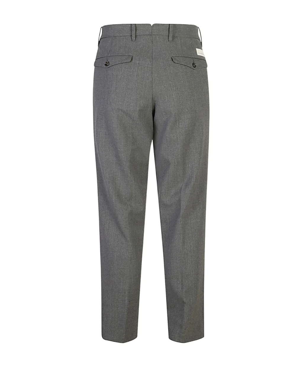 Belt-Loop Casual Pants