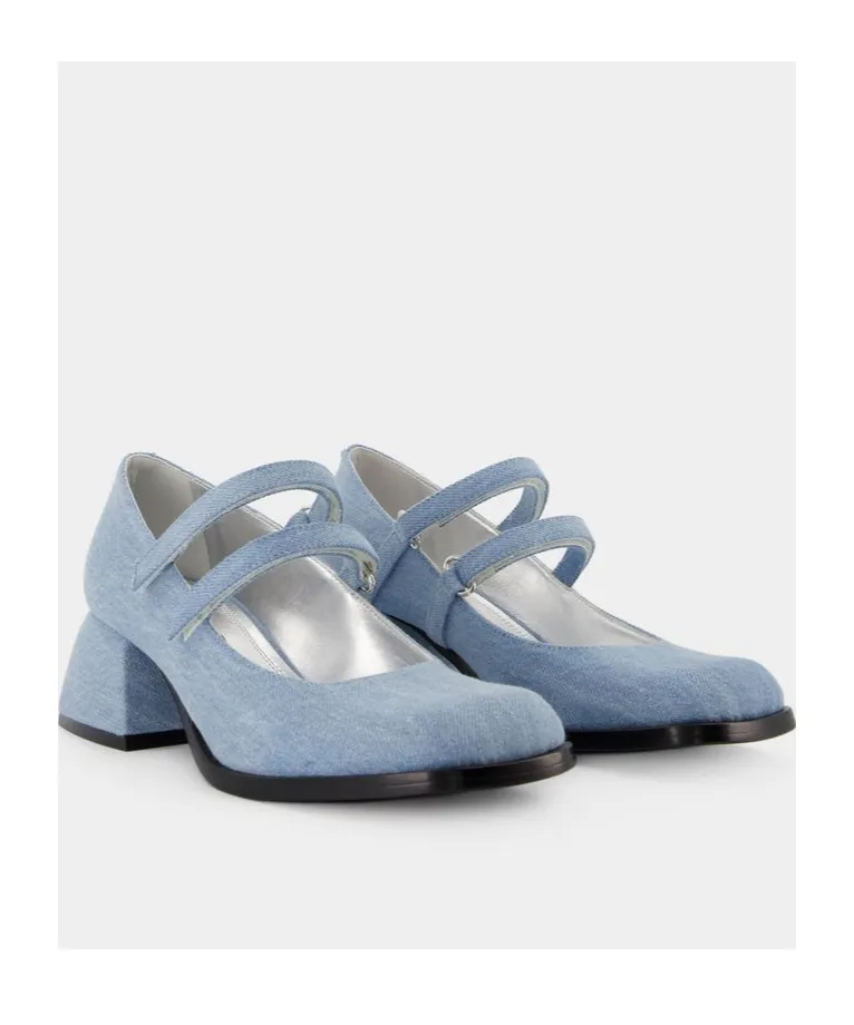 Bulla Denim 50Mm Pumps