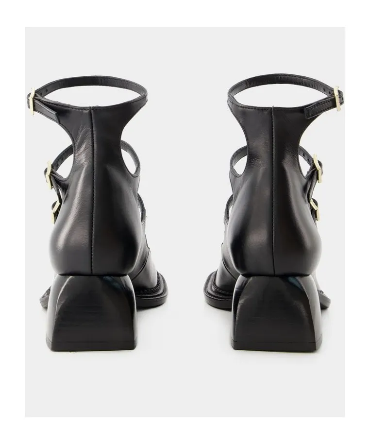 Bulla London Triple Strap Pumps