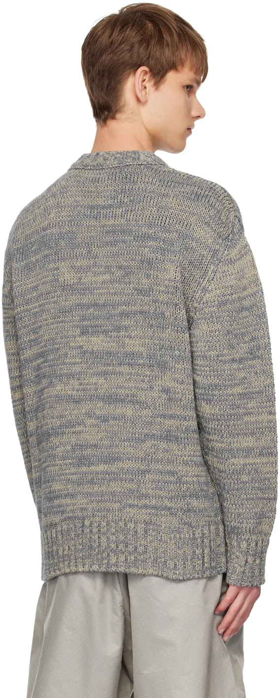 Rib Round-Neck Sweater
