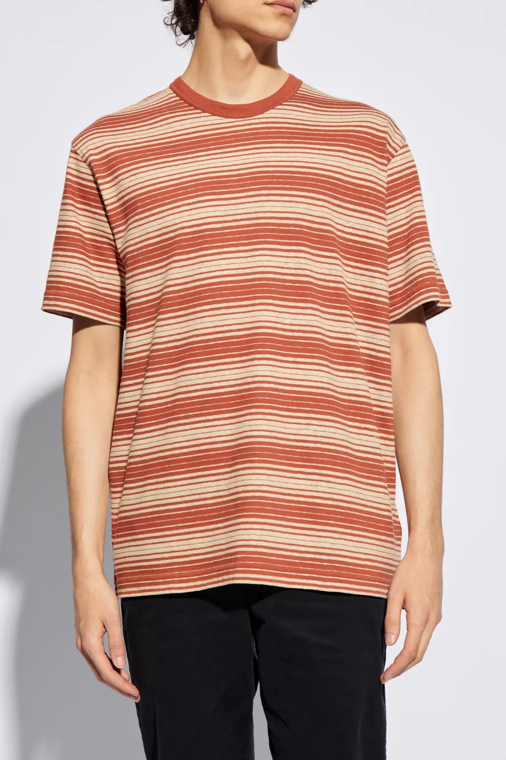 Striped Cotton T-Shirt