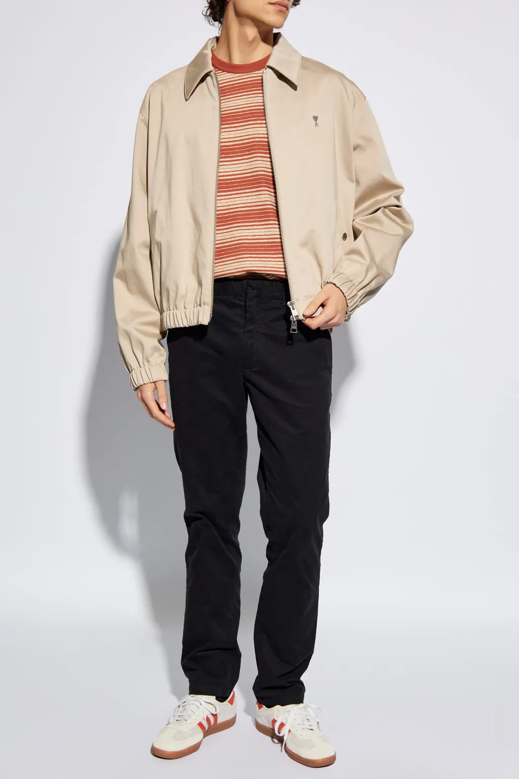 Striped Cotton T-Shirt