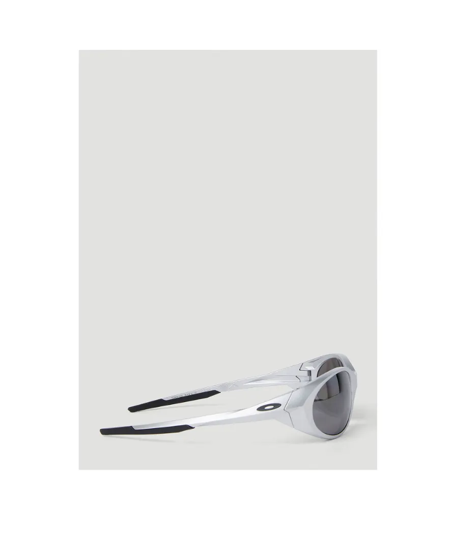 Round-Frame Metallic Sunglasses