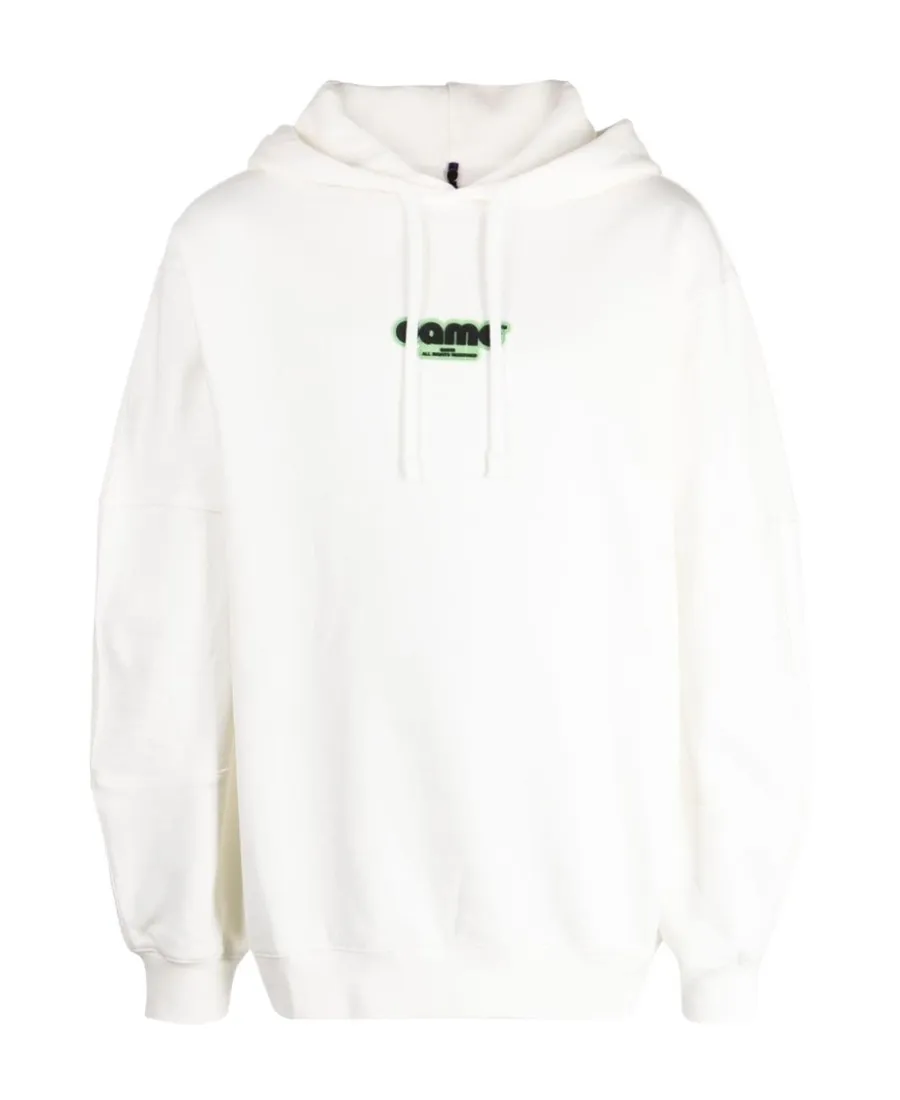 Logo Printed Drawstring Hoodie