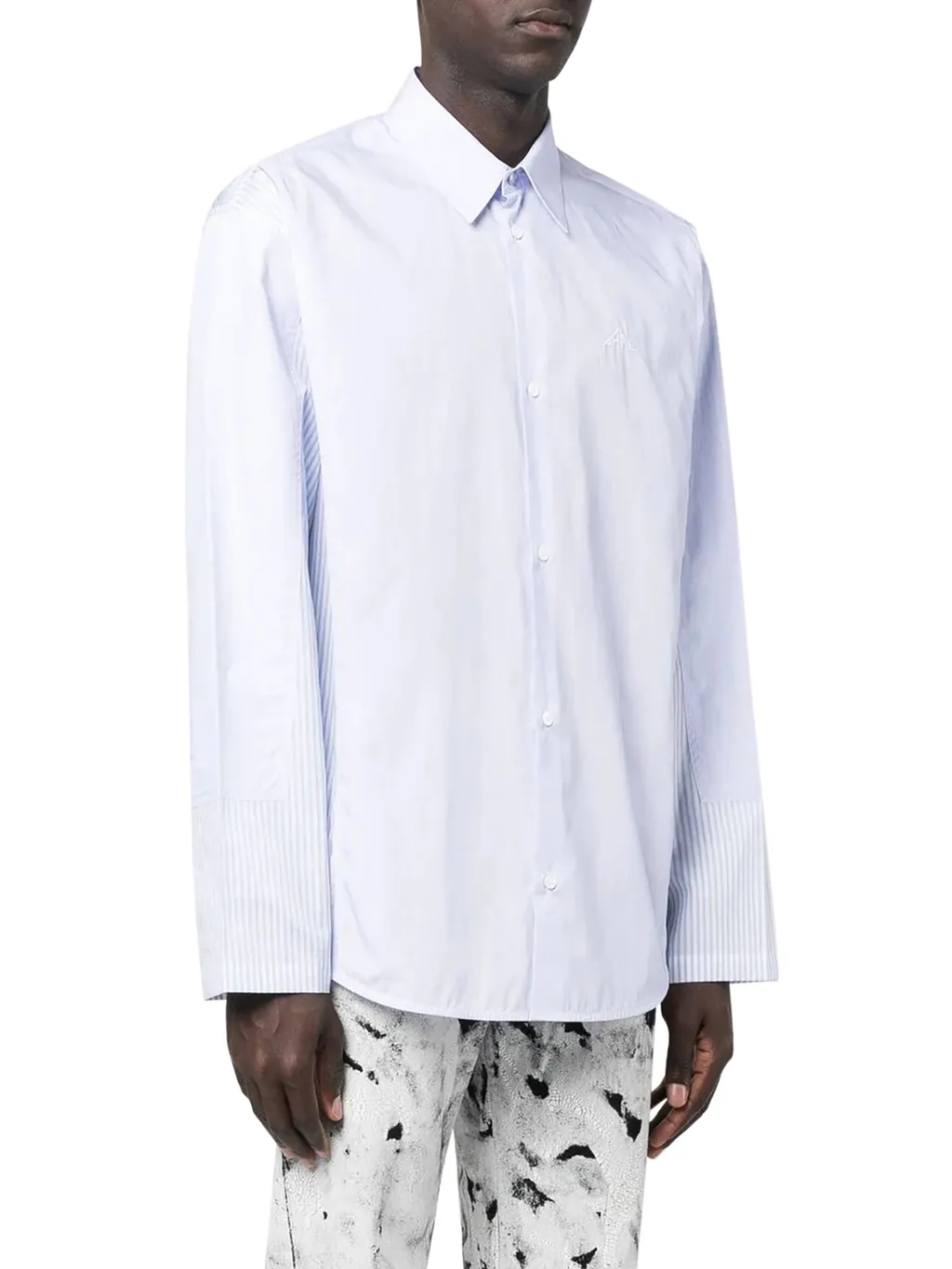 Logo Embroidered Buttoned Shirt