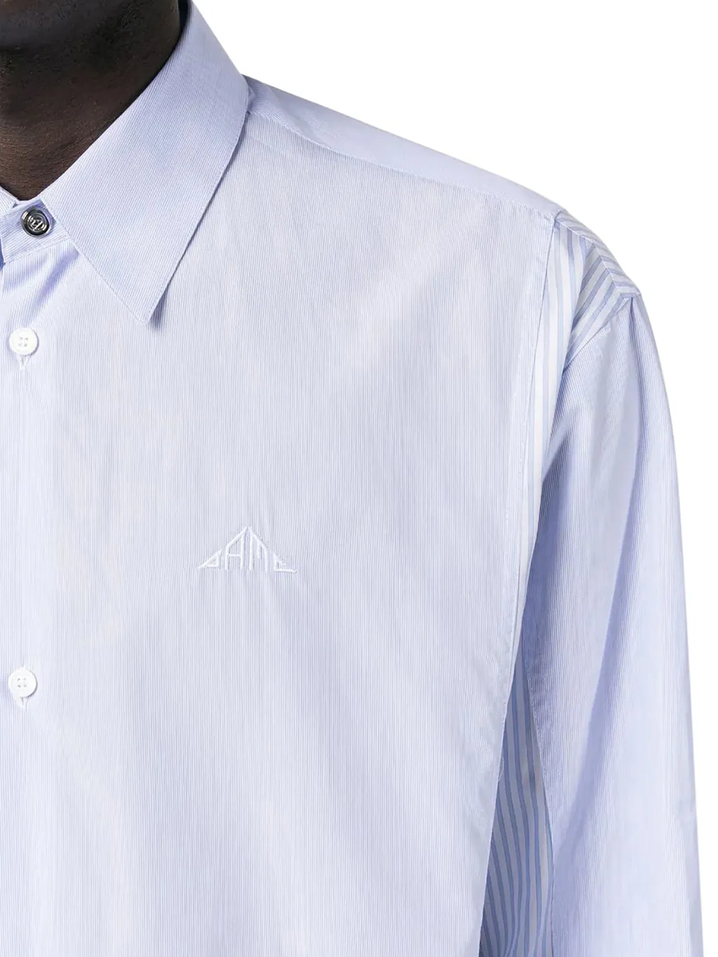 Logo Embroidered Buttoned Shirt