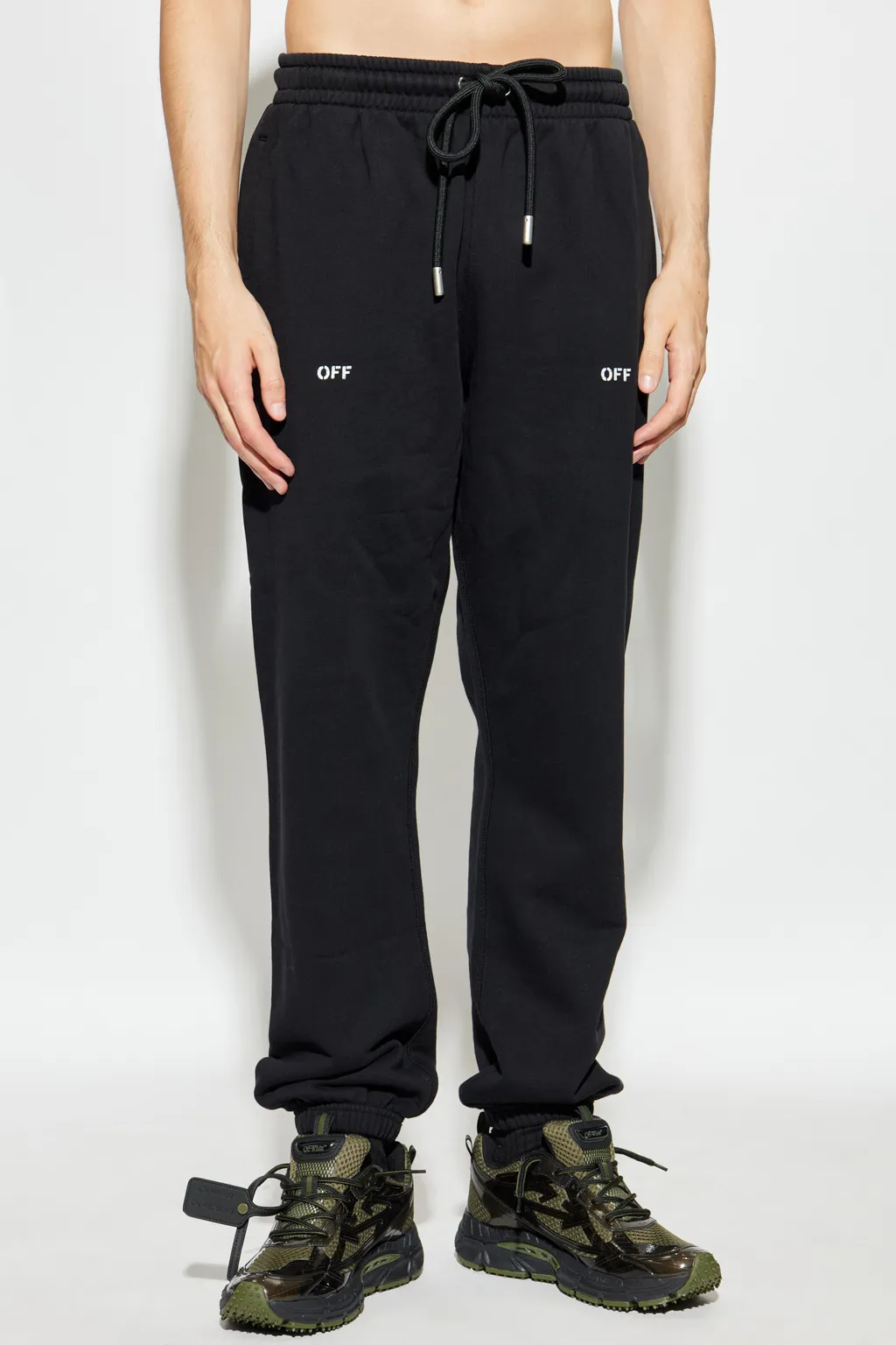 Logo Printed Drawstring Sweatpants