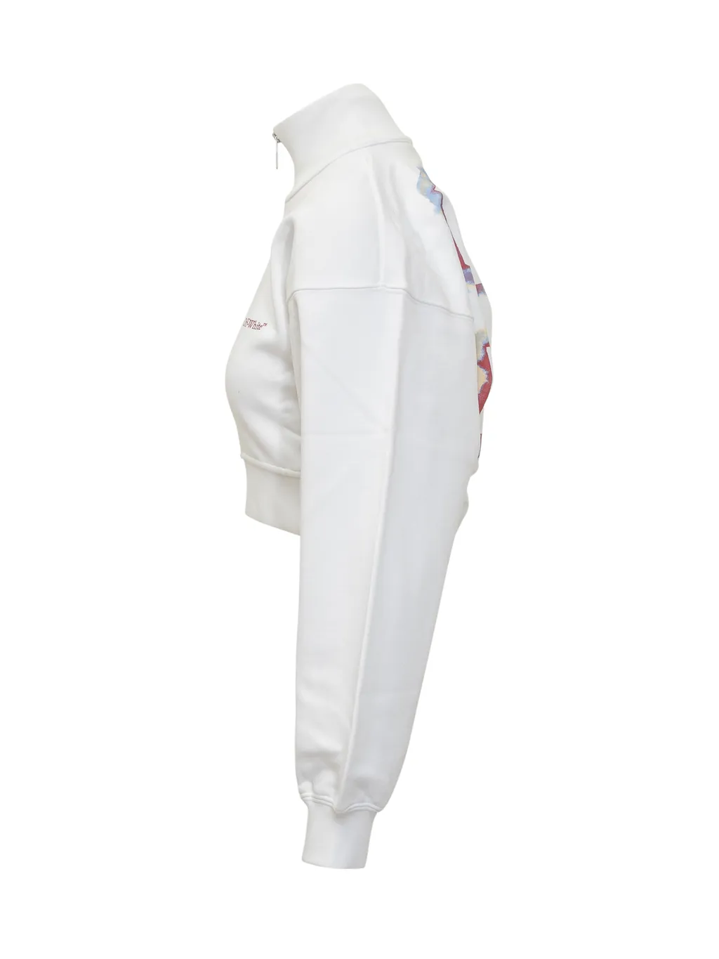 Logo Printed Zip-Up Sweatshirt