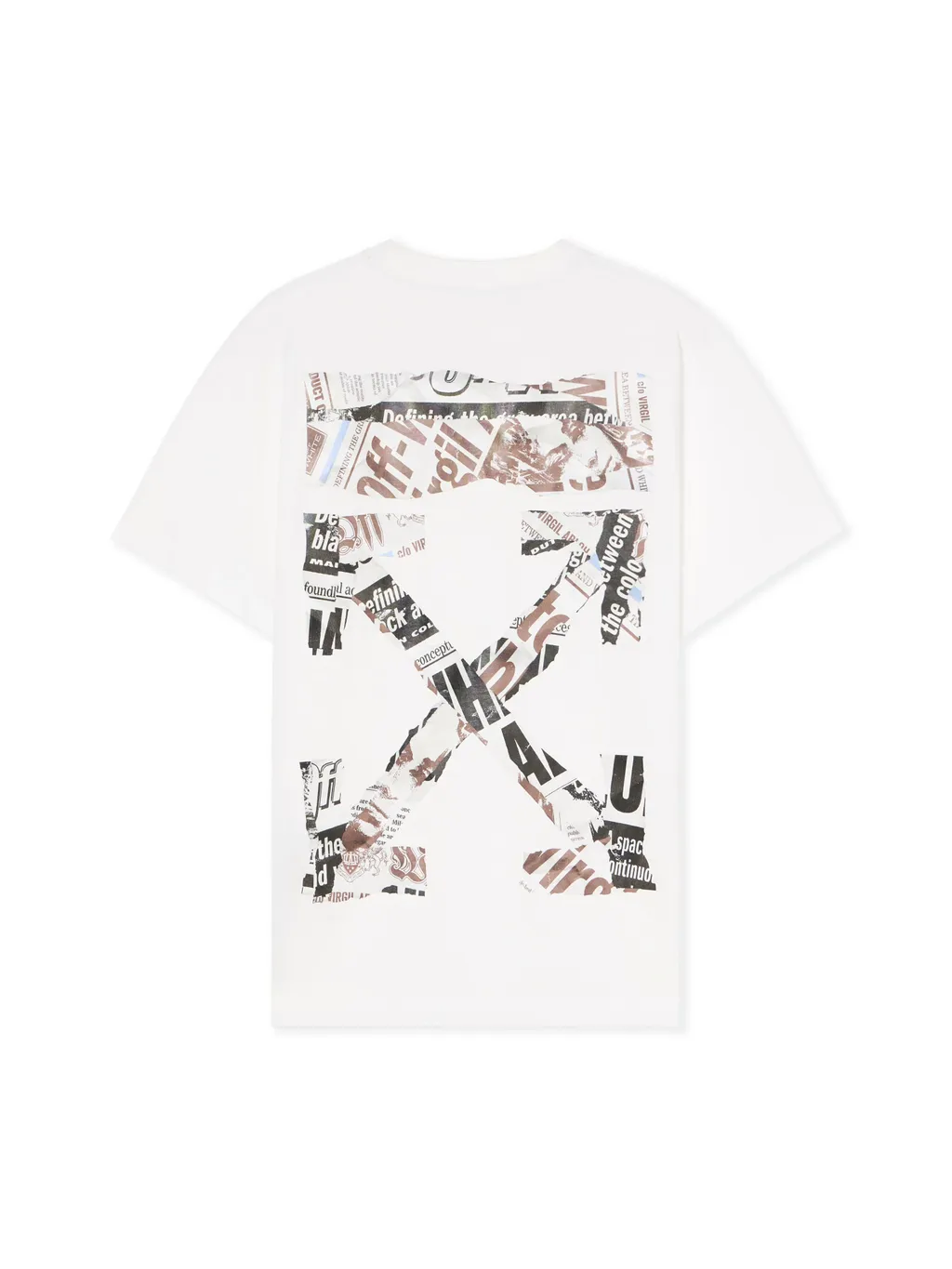 Newspaper Arrow Crewneck T-Shirt