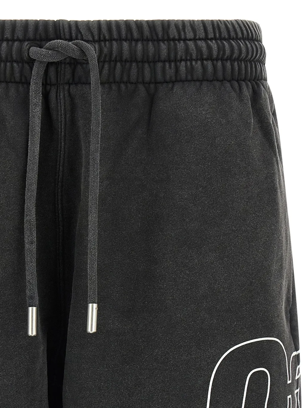 Logo Printed Drawstring Shorts