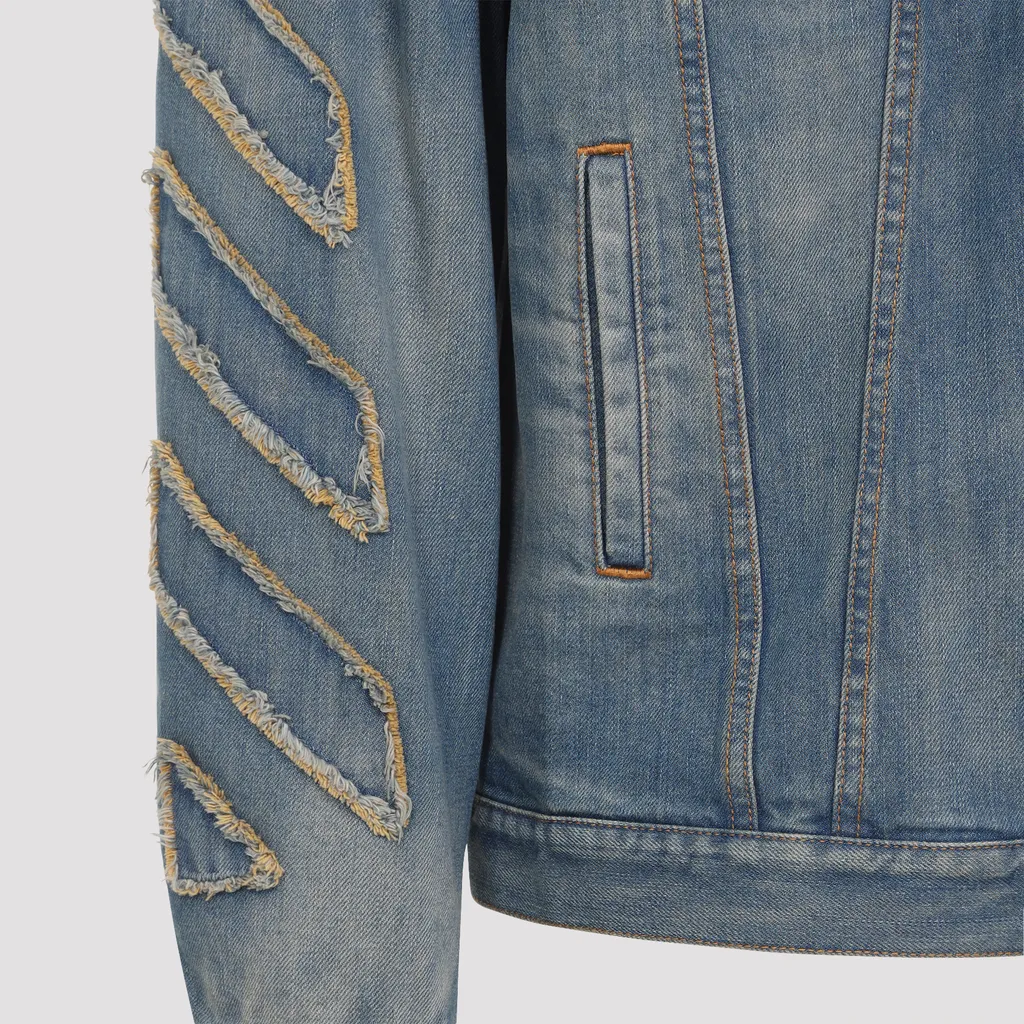 Patch Skate Denim Jacket