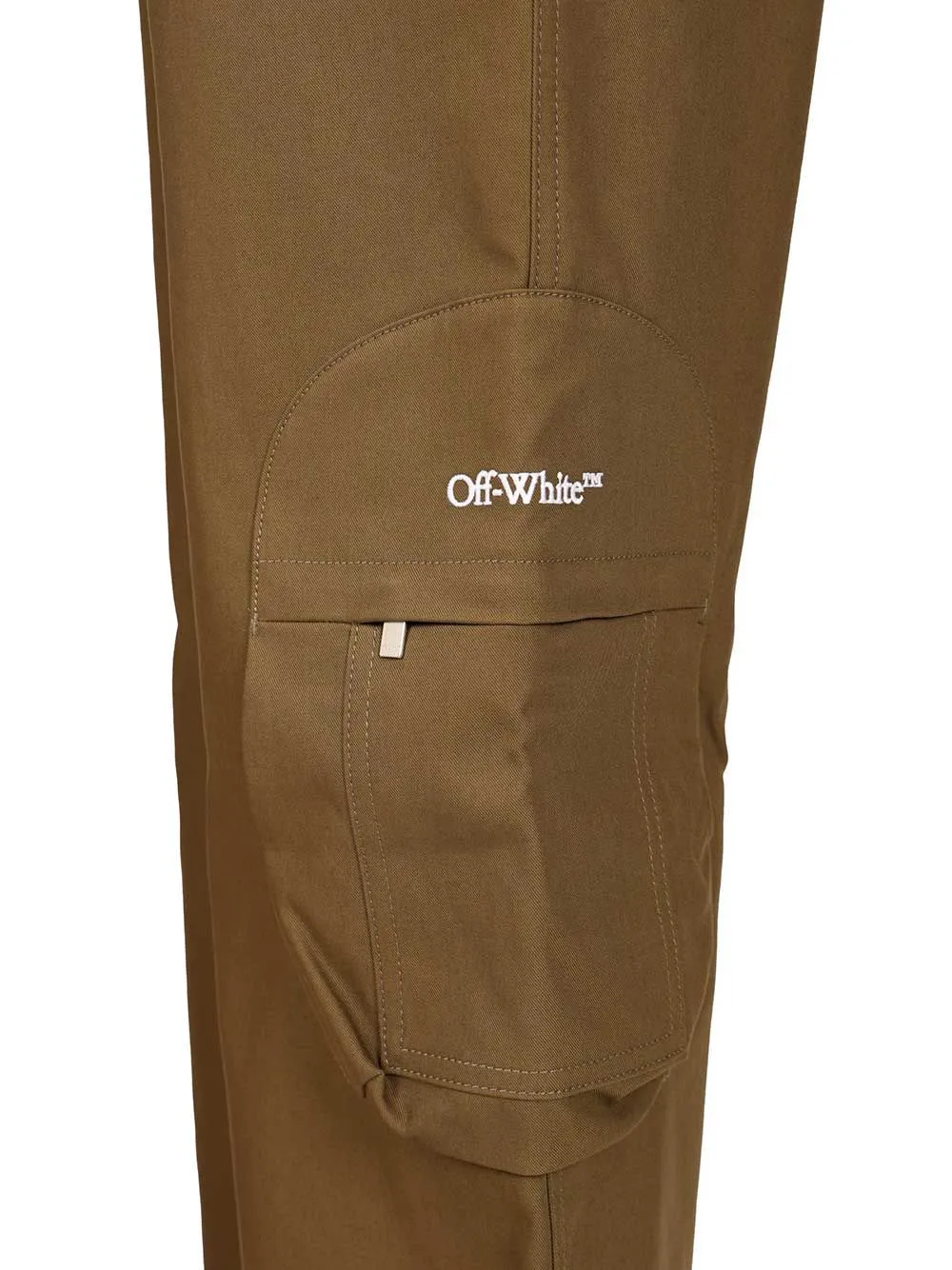 Logo Embroidered Cargo Pants