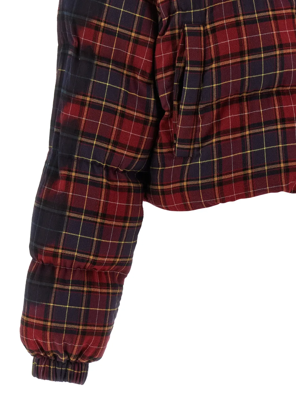 Checked Zip-Up Jacket