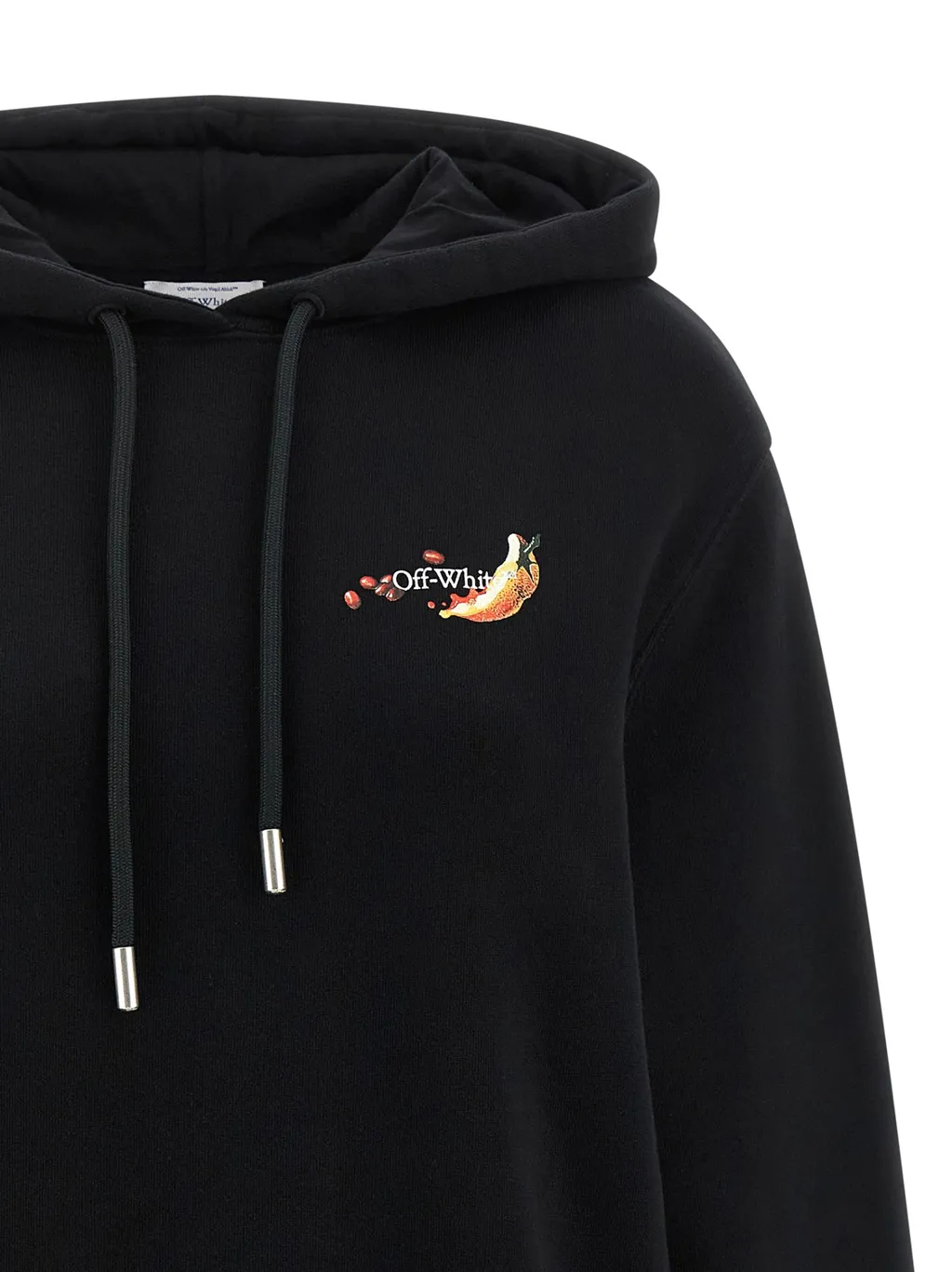 Logo Printed Drawstring Hoodie