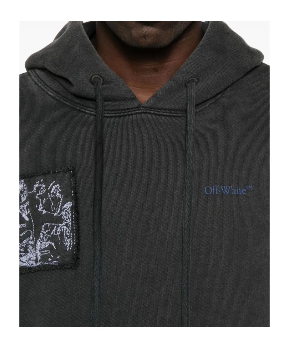 Graphic-Print Hoodie