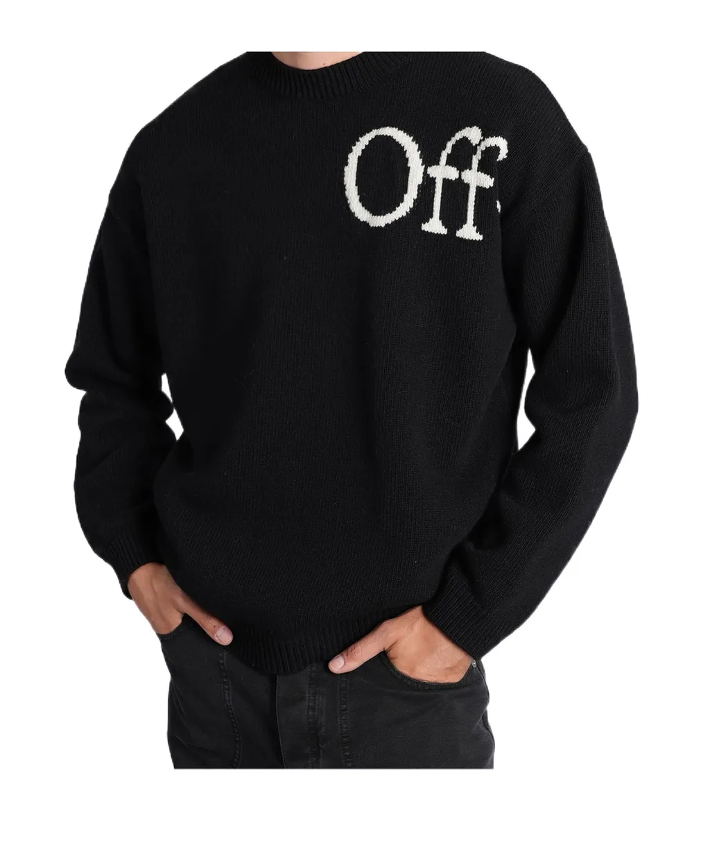 Logo Detailed Crewneck Jumper