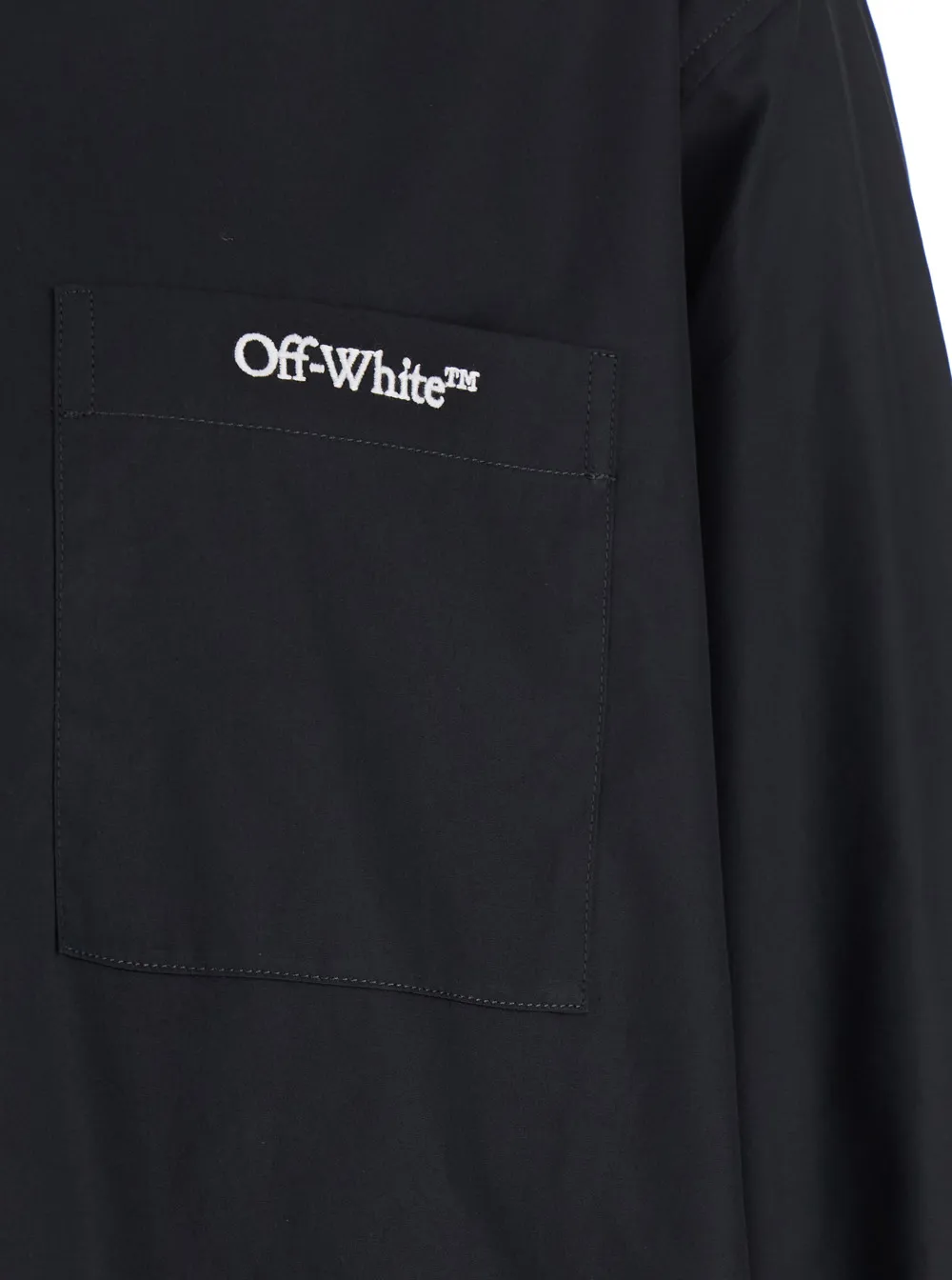 Brush Arrow Printed Oversized Shirt