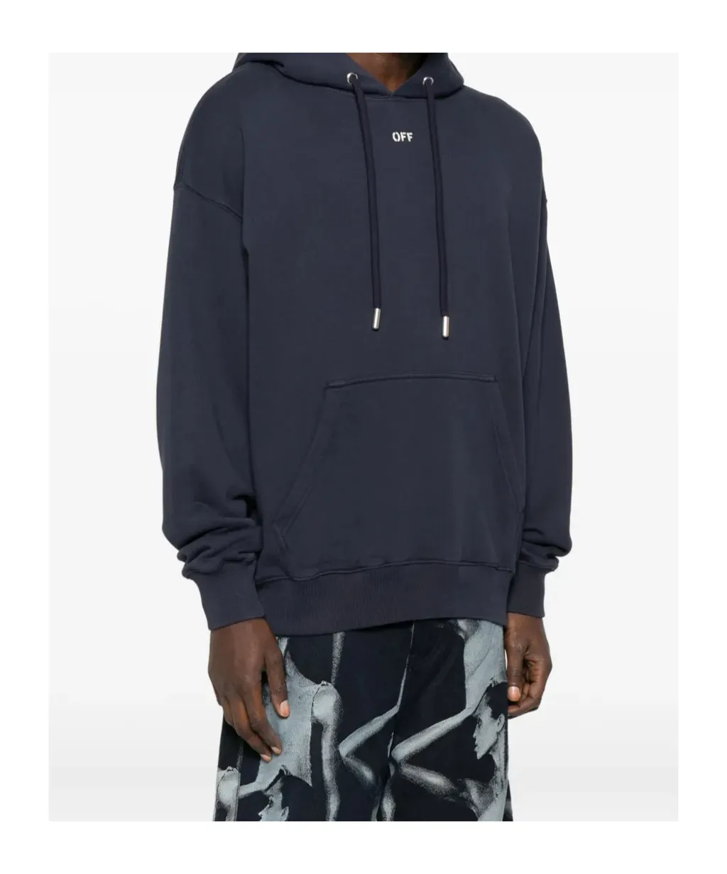 Logo Printed Drawstring Hoodie