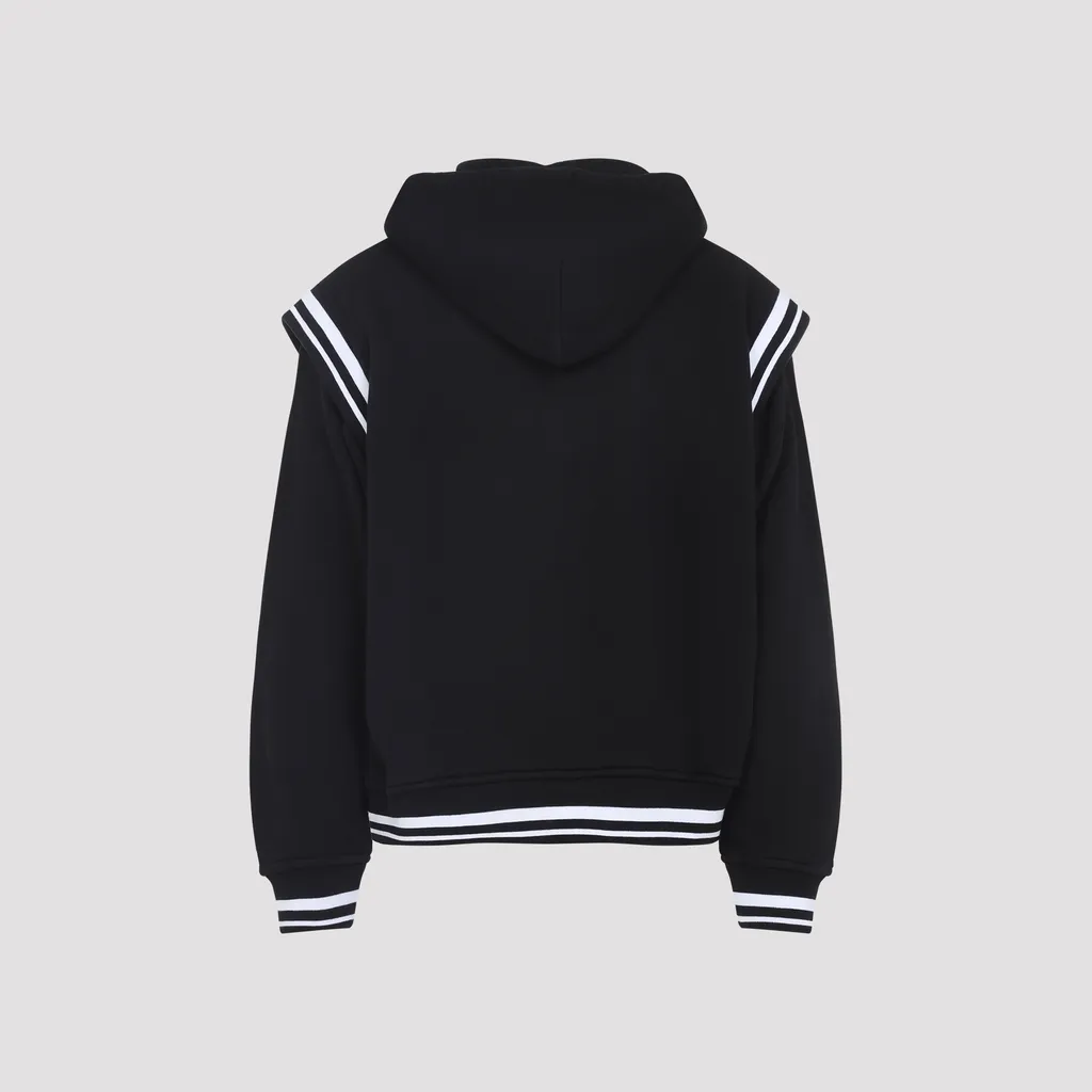 Logo Patch Button-Up Jacket
