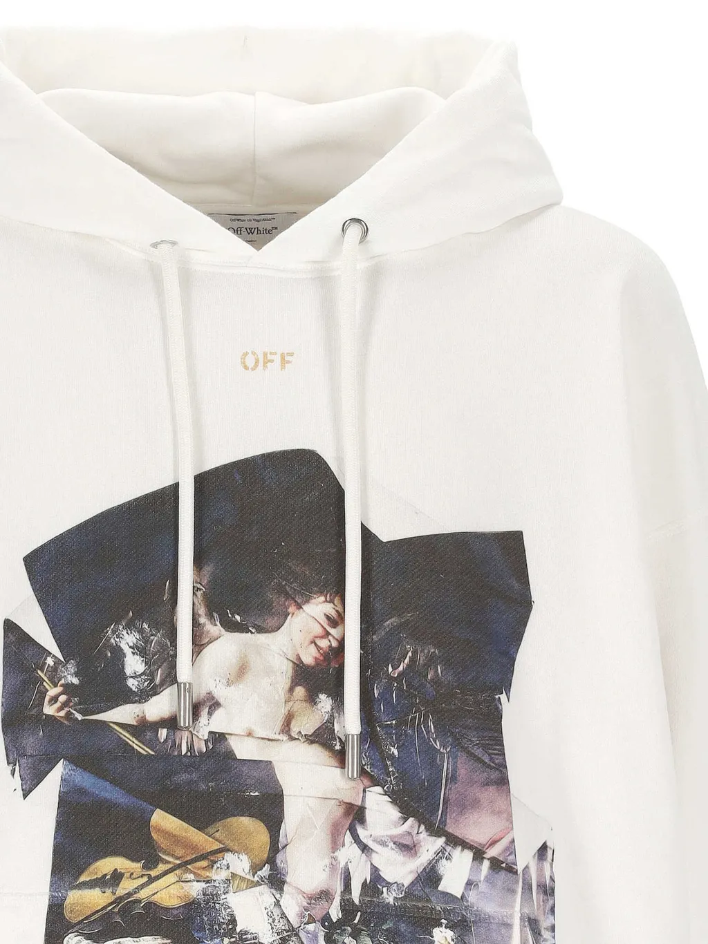 Logo Printed Drawstring Hoodie