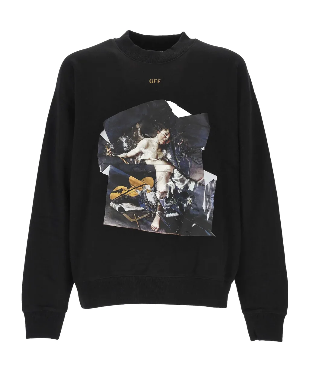 Logo Printed Crewneck Sweatshirt