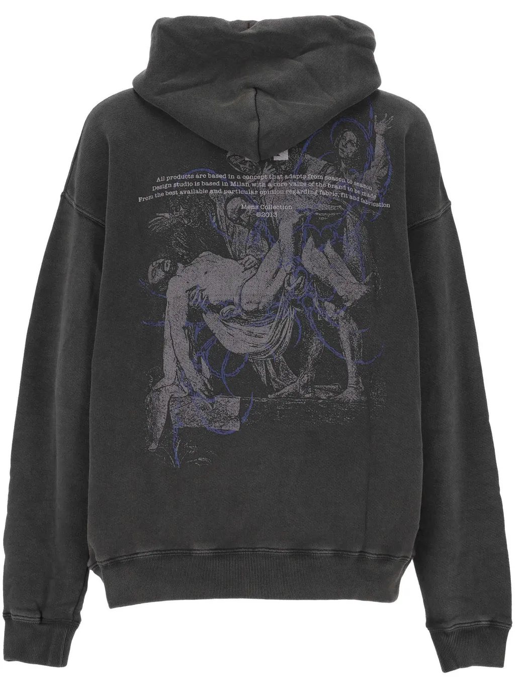 Zip-Up Drawstring Hoodie