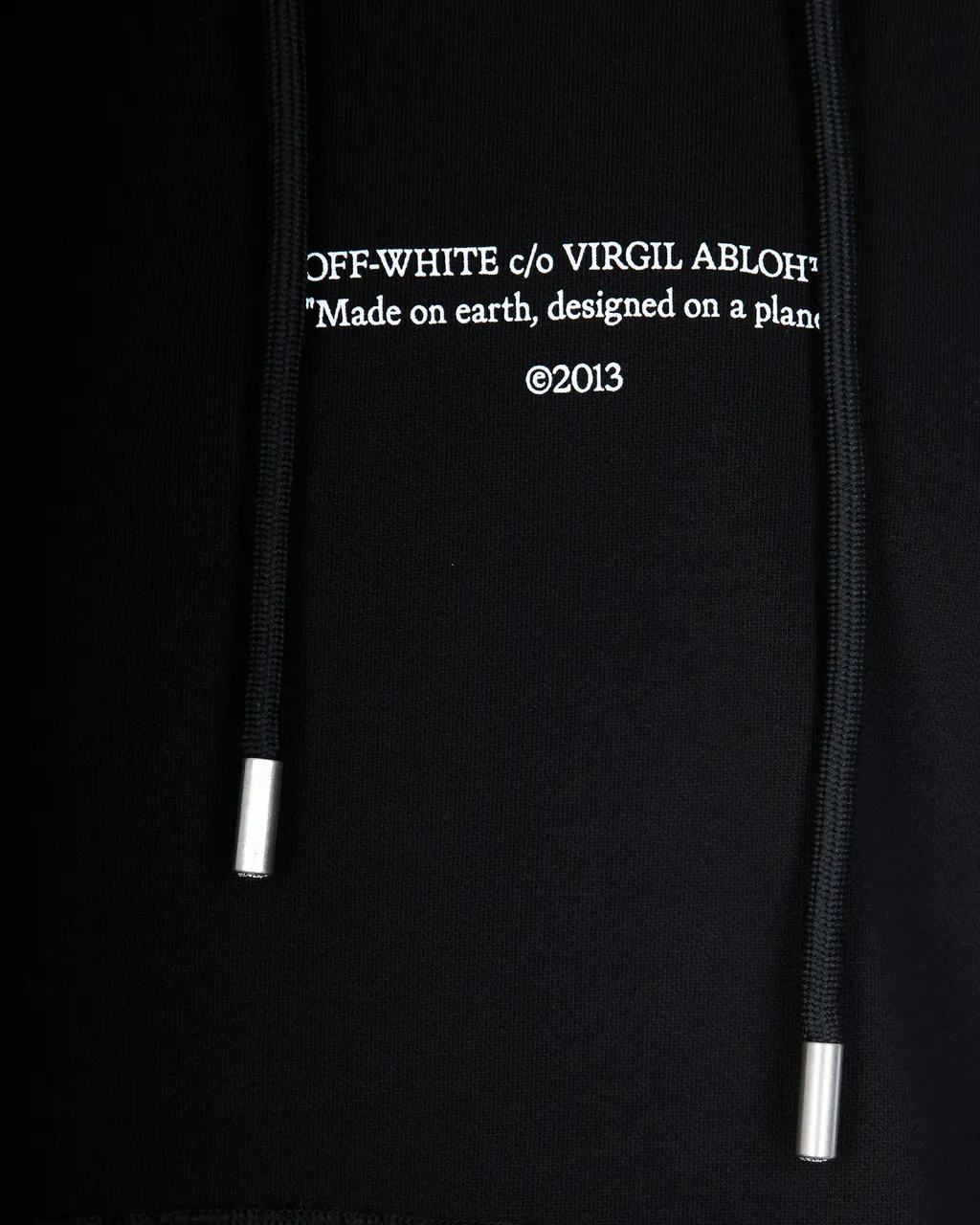 Logo Printed Drawstring Hoodie