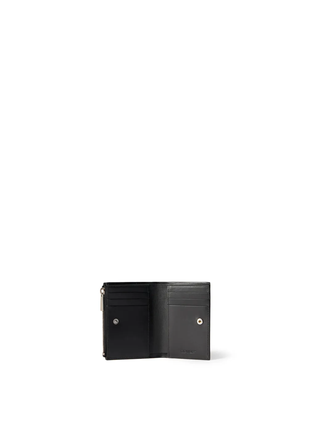 Diagonal Bifold Zipped Wallet