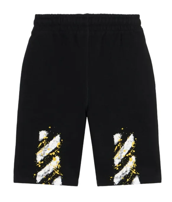 Splat Diag Sweatshorts