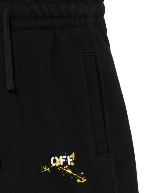 Splat Diag Sweatshorts