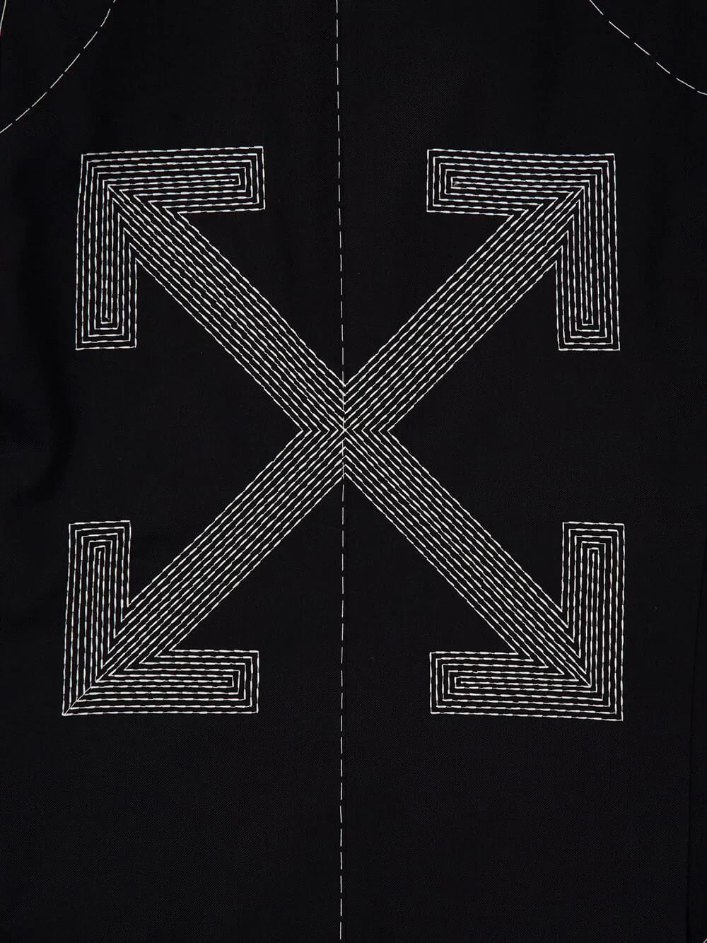 Stitch Single-Breasted Blazer