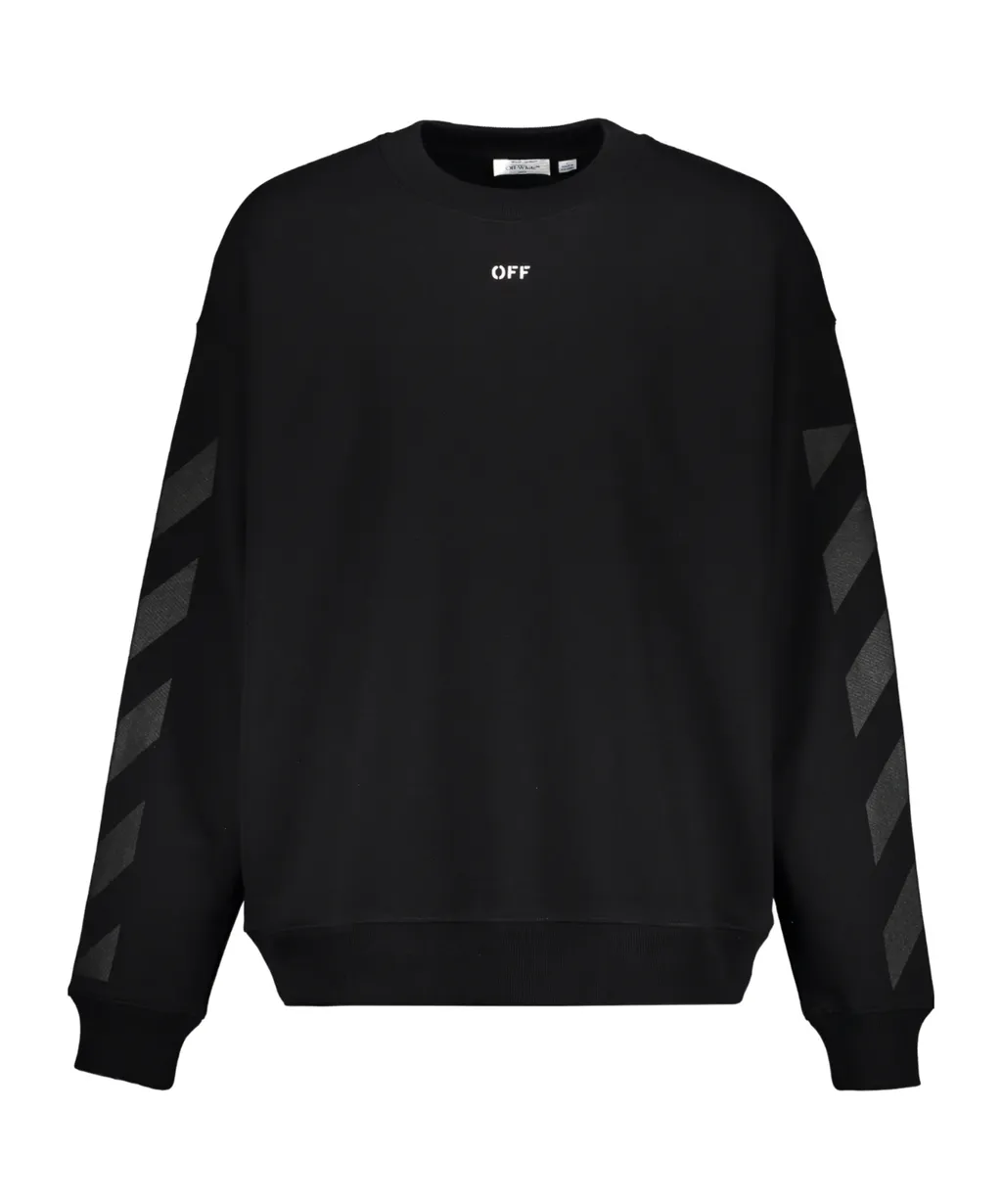 Chevron Long-Sleeve Sweatshirt