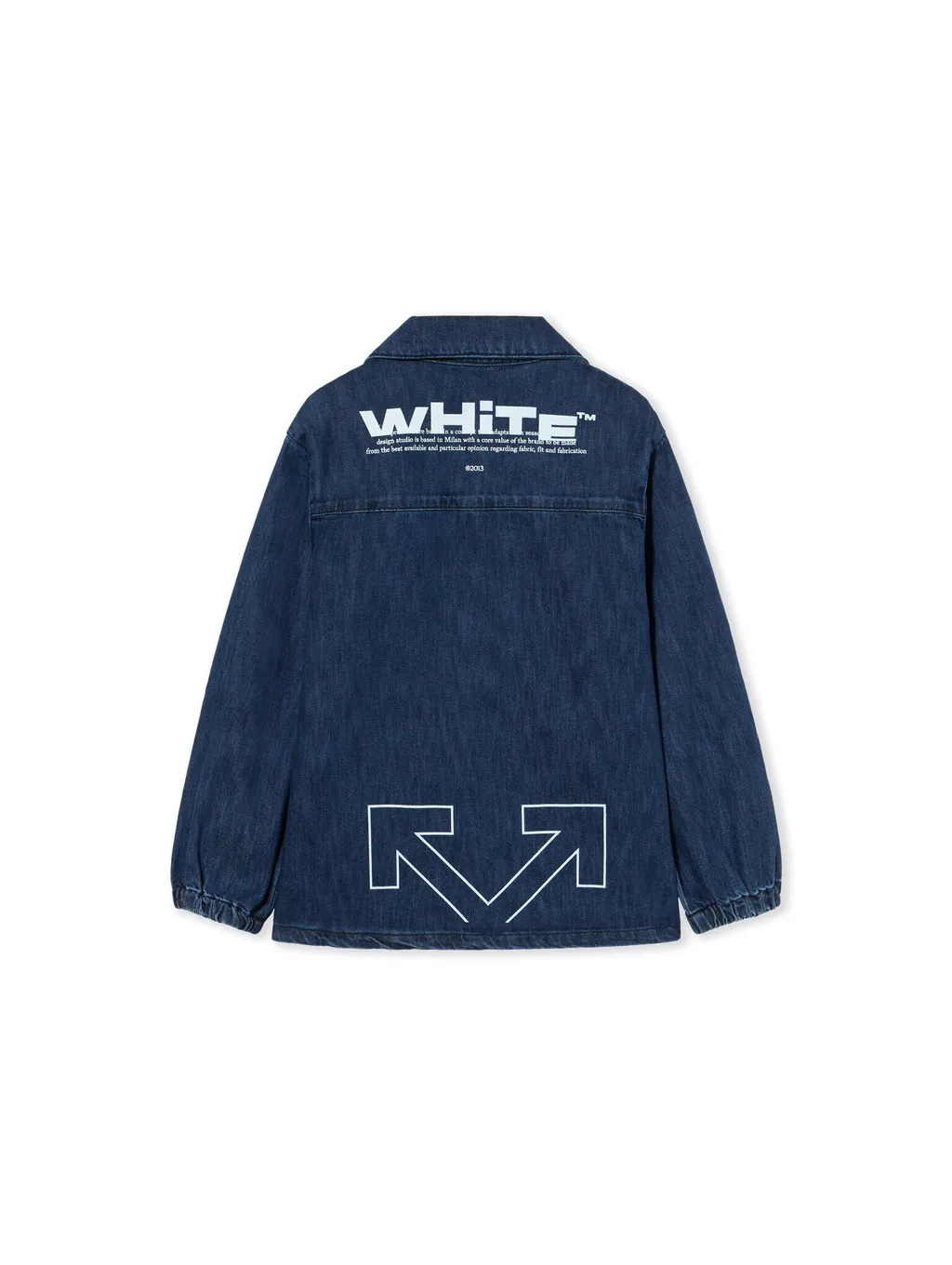 Logo Printed Denim Jacket