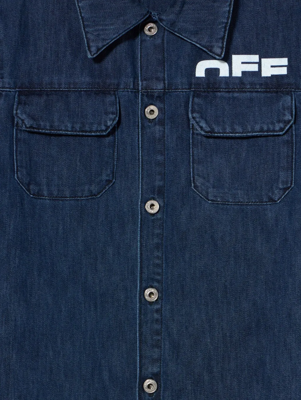 Logo Printed Denim Jacket