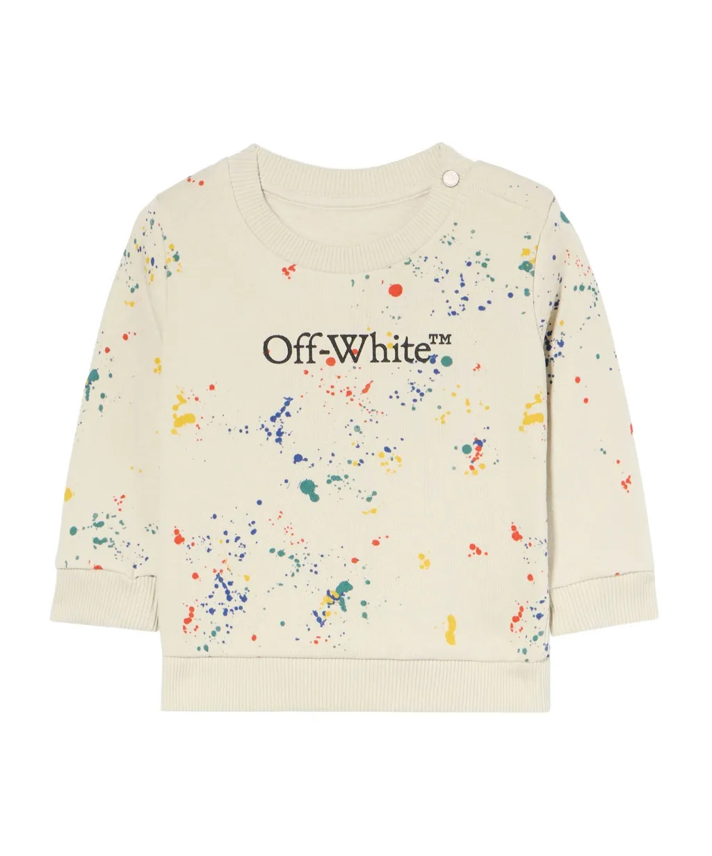 Logo Printed Crewneck Sweatshirt