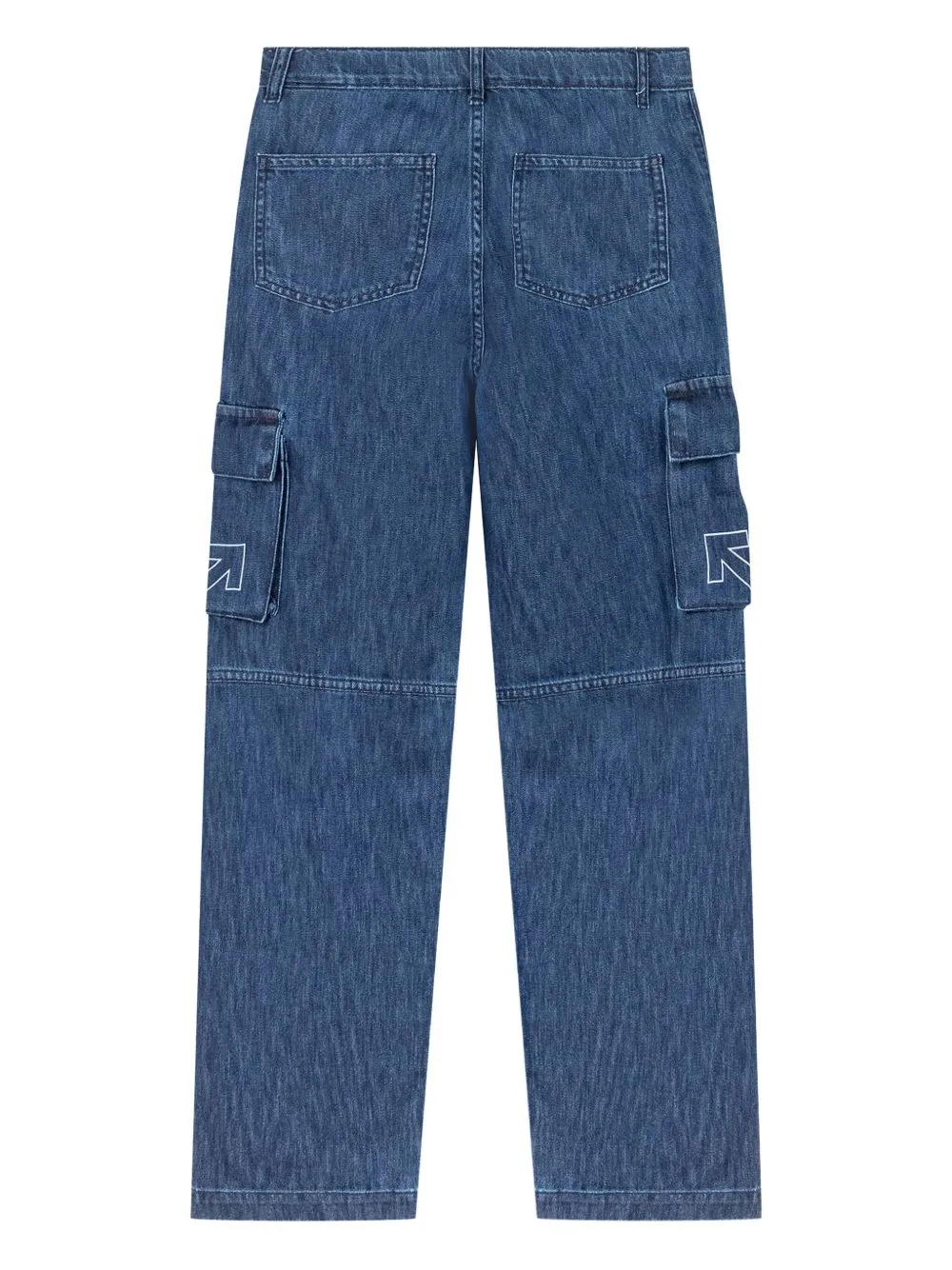 Logo Printed Straight-Leg Jeans