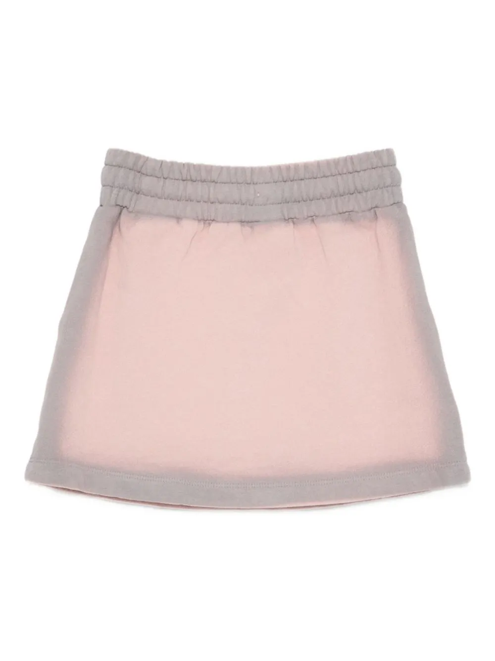 Drawstring-Waist Logo-Print Skirt