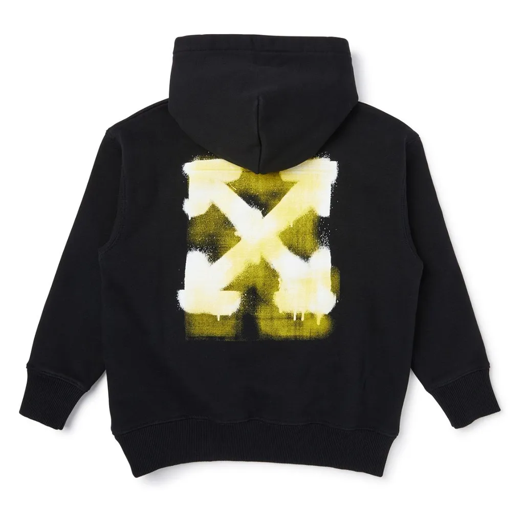 Spray-Paint Logo Hoodie