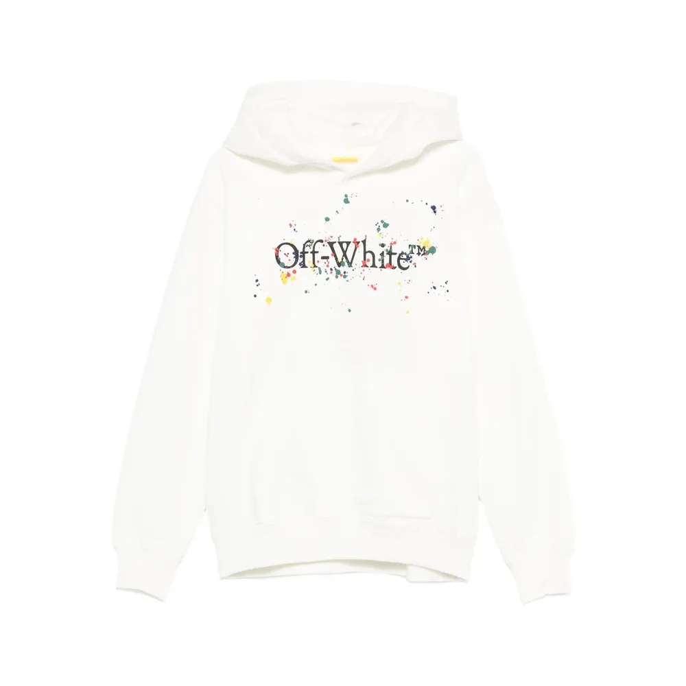 Kids Long Sleeved Paint-Splatter Hoodie