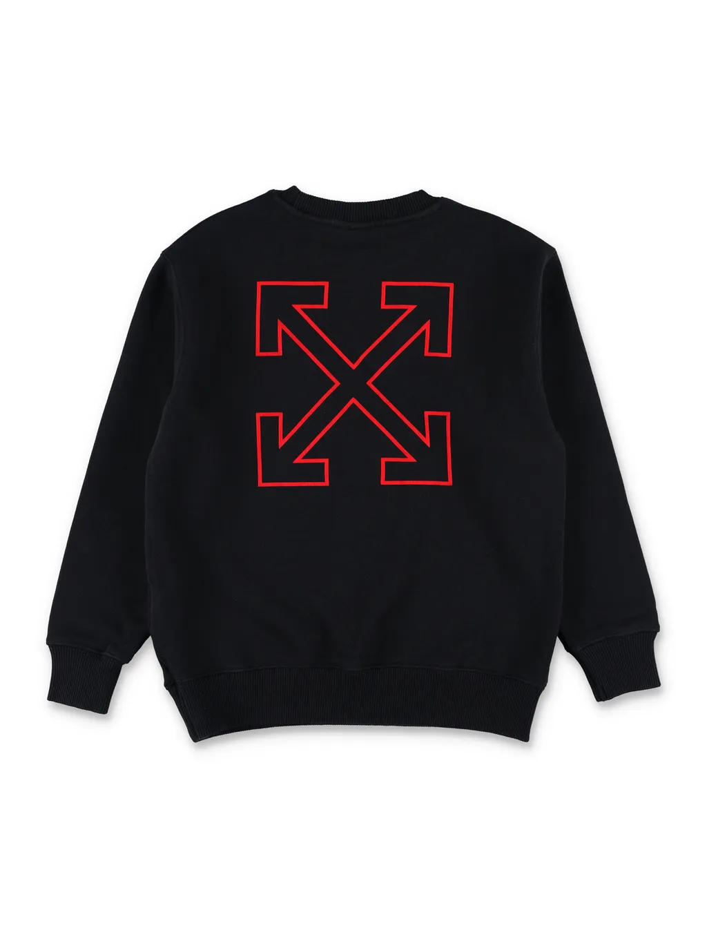 Arrow Printed Fleece Sweatshirt