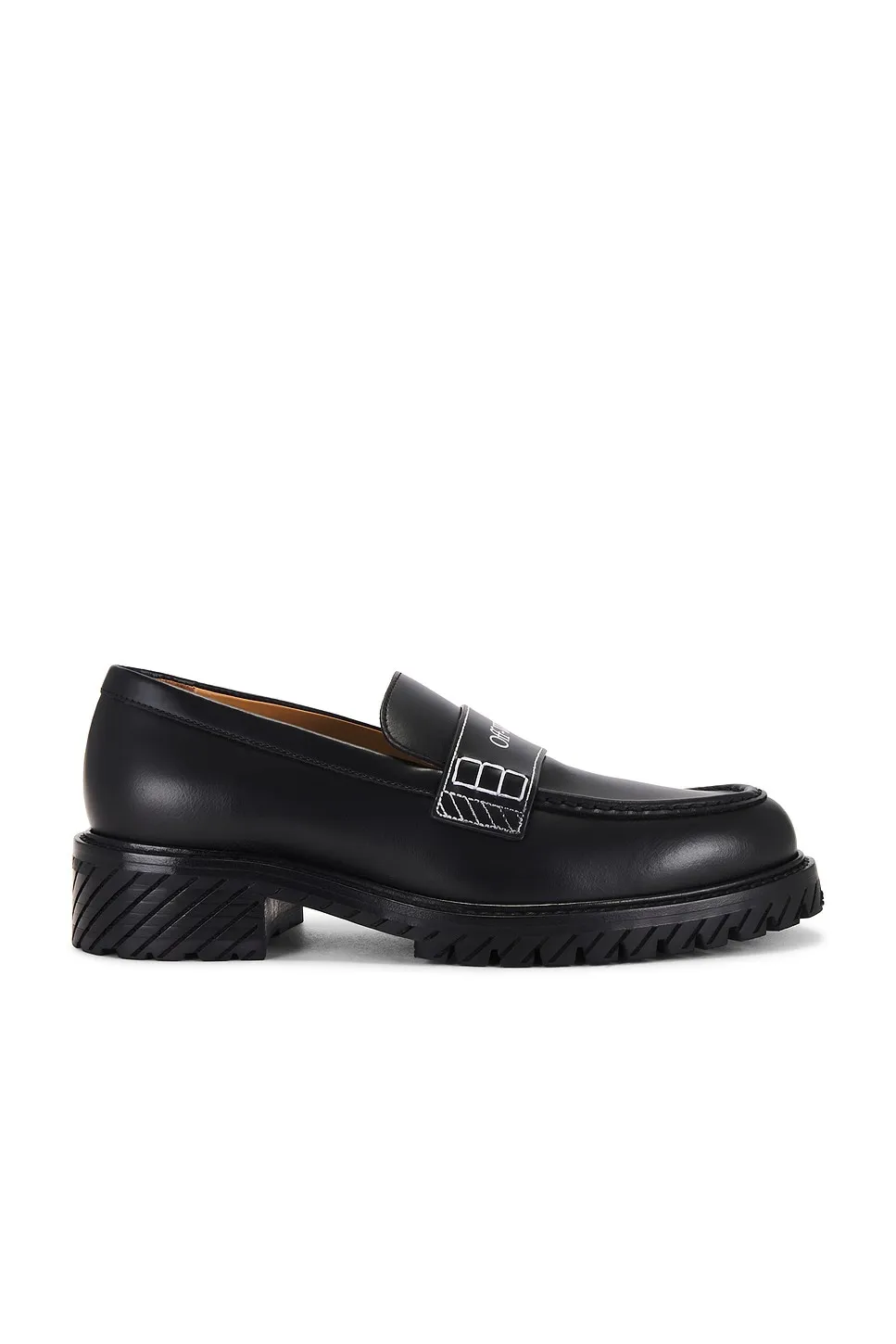 Logo-Print Loafers