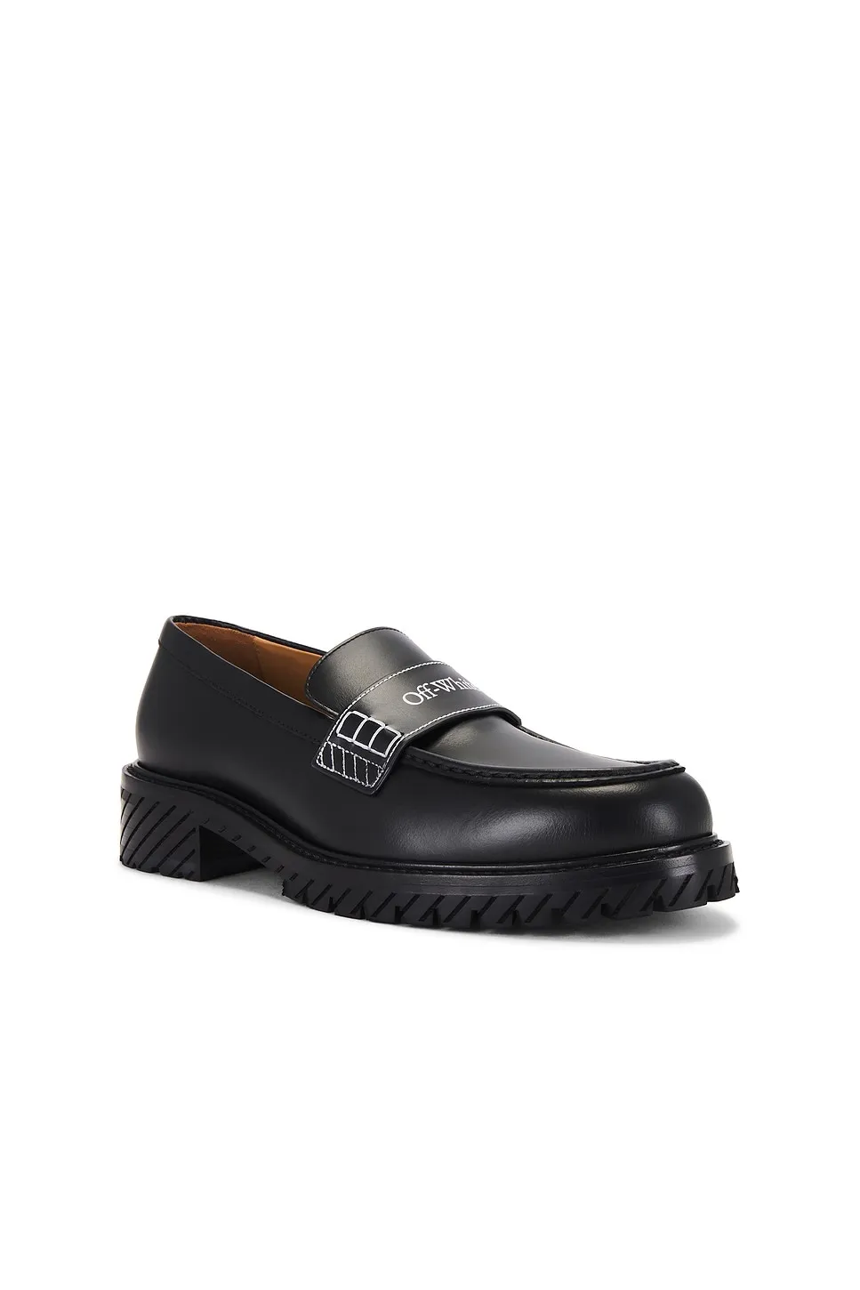 Logo-Print Loafers