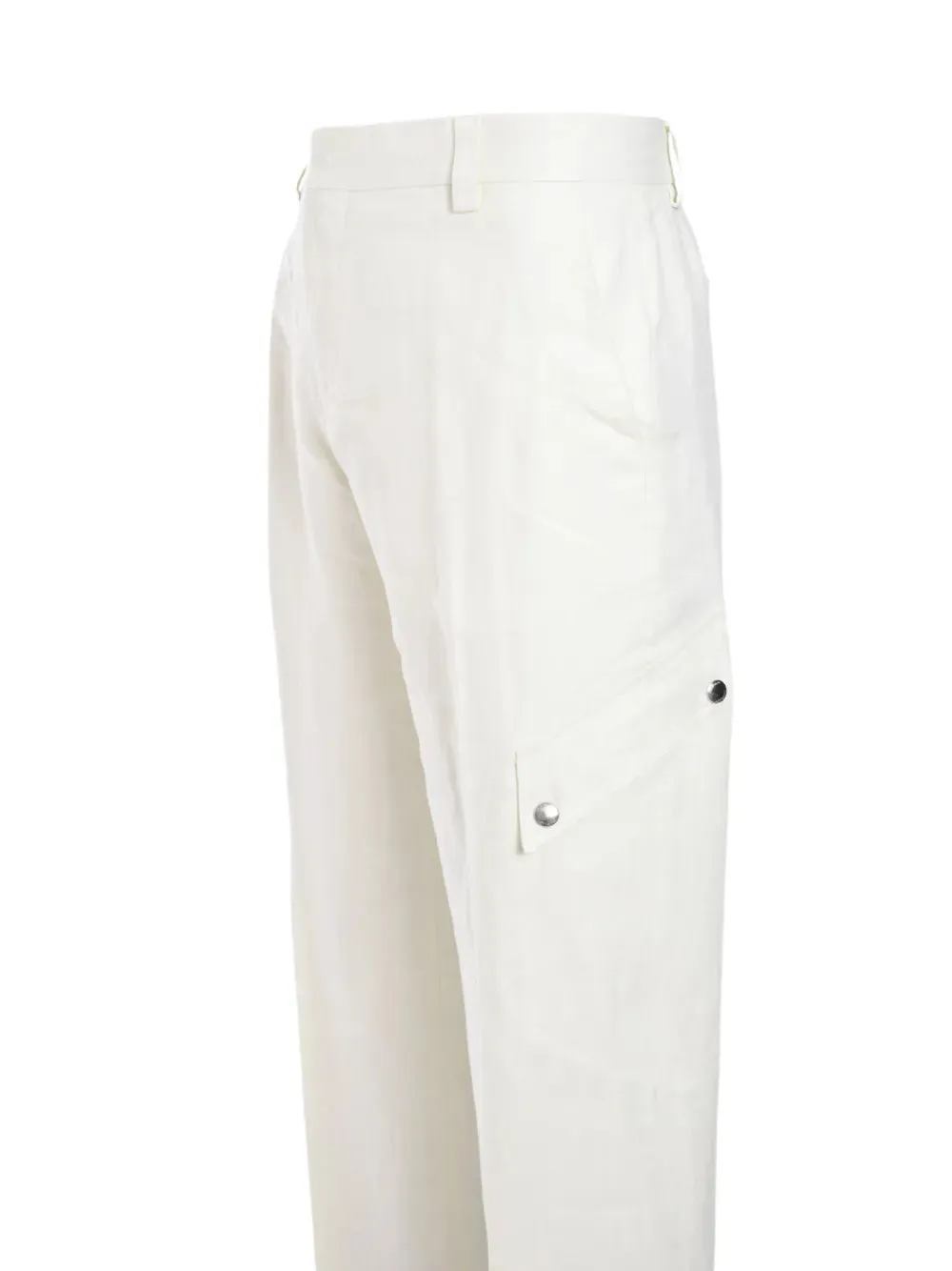 Slim-Cut Cargo Trousers